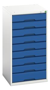 Verso 525Wx550Dx1000H 9 Drawer Cabinet Bott Verso Drawer Cabinets 525 x 550  Tool Storage for garages and workshops 36/16925057.11 Verso 525 x 550 x 1000H Drawer Cabinet.jpg